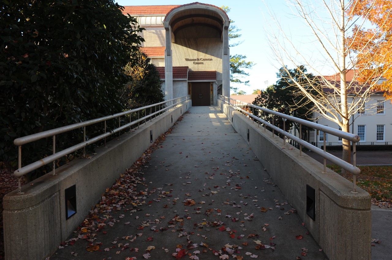 Entrances to Cannon Chapel