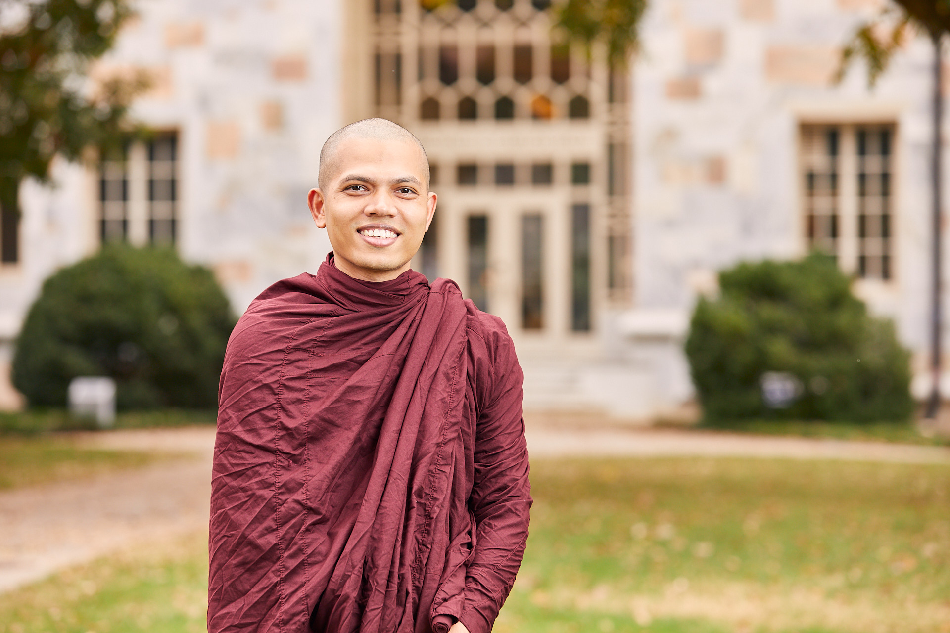 headshot of a buddhist chaplain 