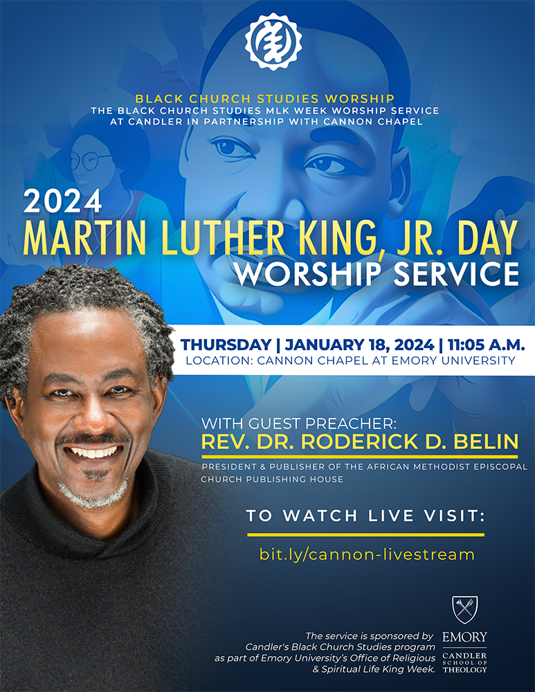 2024 Martin Luther King, Jr. Day Worship Service at Cannon Chapel