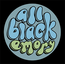 All Black Emory podcast logo